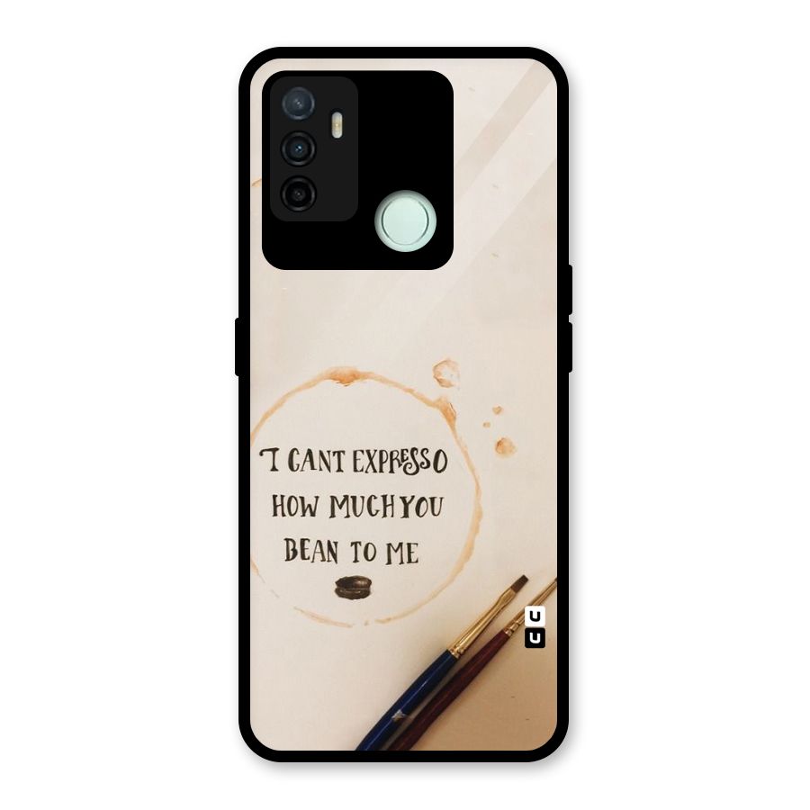 Espresso Bean Glass Back Case for Oppo A53