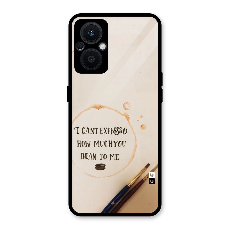 Espresso Bean Glass Back Case for Oppo F21s Pro 5G