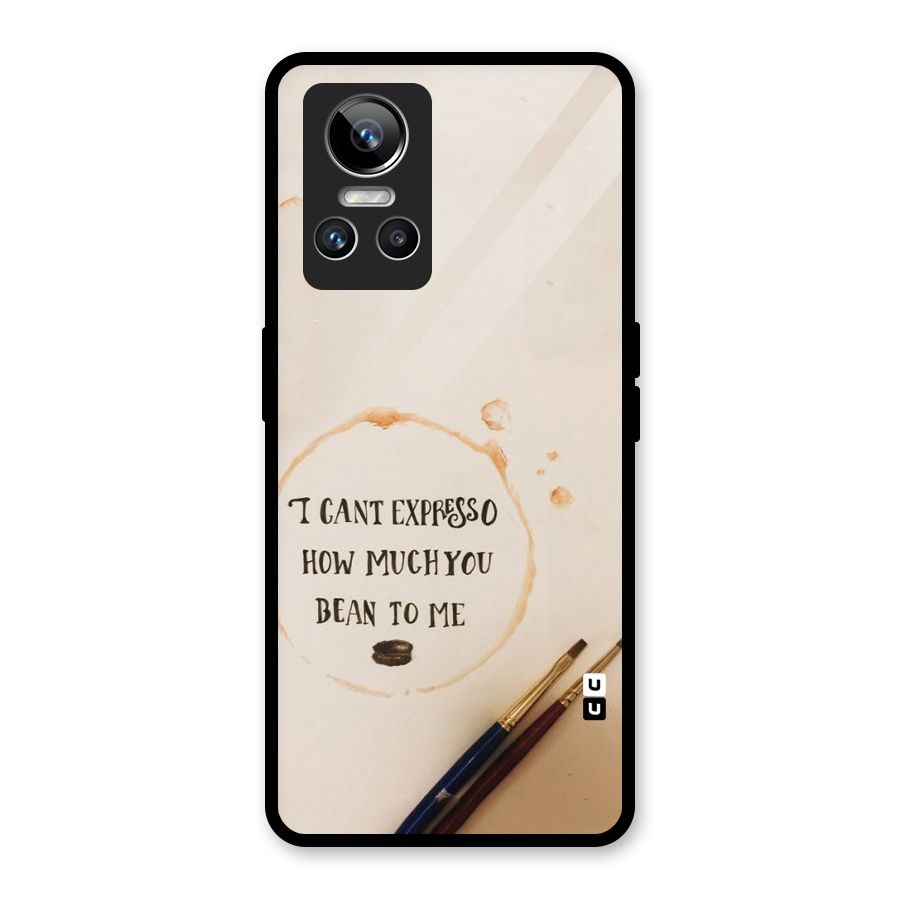 Espresso Bean Glass Back Case for Realme GT Neo 3