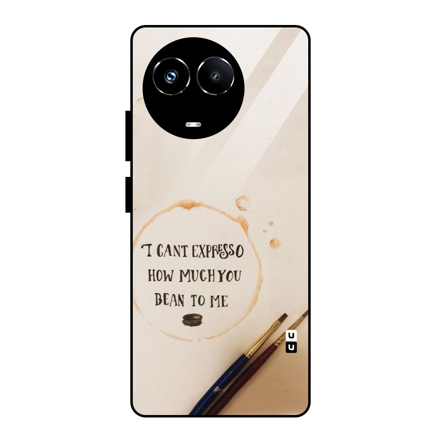 Espresso Bean Glass Back Case for Realme Narzo 60X