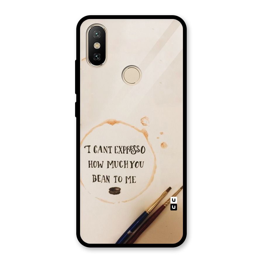 Espresso Bean Glass Back Case for Redmi A2
