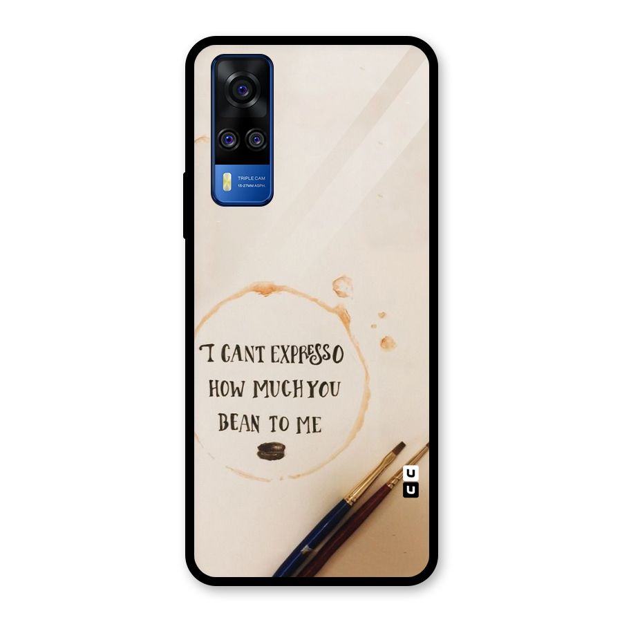 Espresso Bean Glass Back Case for Vivo Y31