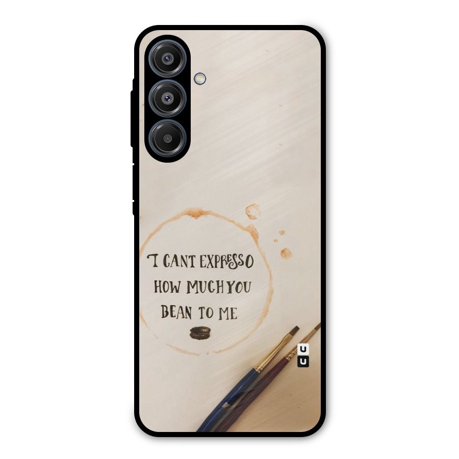Espresso Bean Metal Back Case for Galaxy A16 5G