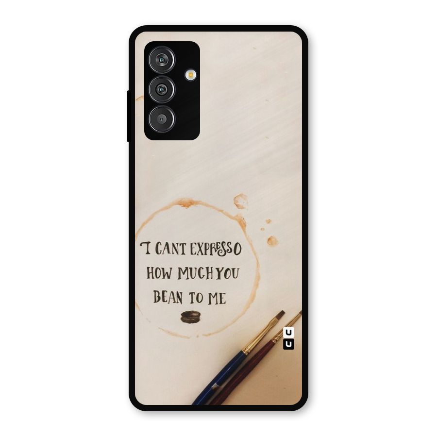 Espresso Bean Metal Back Case for Galaxy F13
