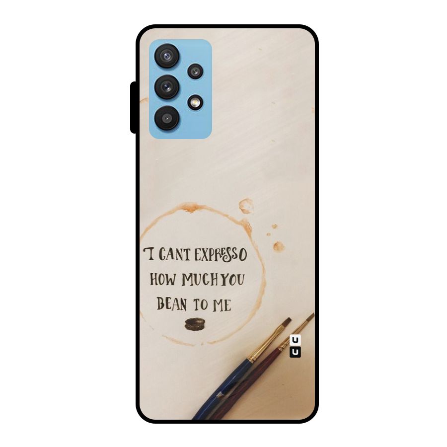 Espresso Bean Metal Back Case for Galaxy M32 5G