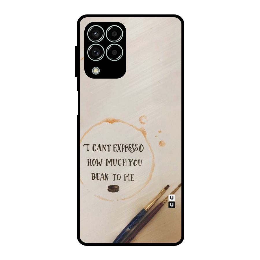 Espresso Bean Metal Back Case for Galaxy M33