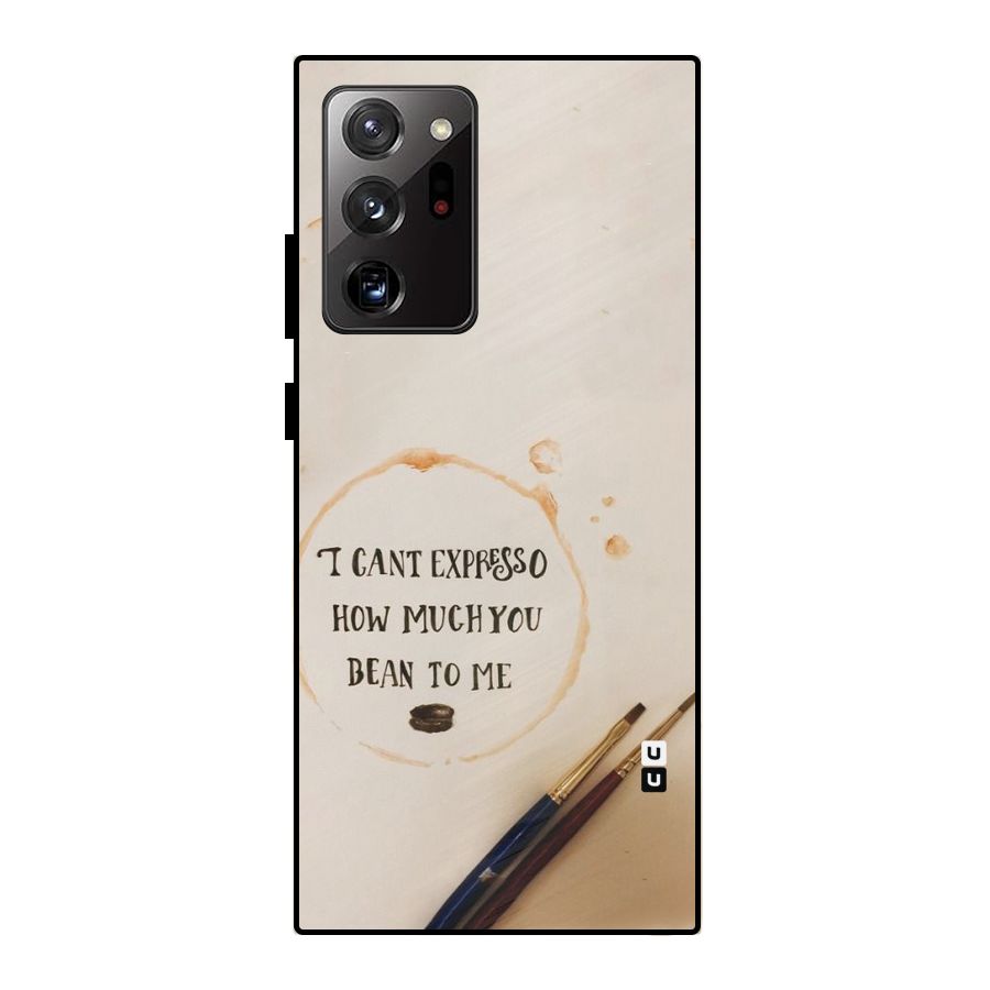 Espresso Bean Metal Back Case for Galaxy Note 20 Ultra