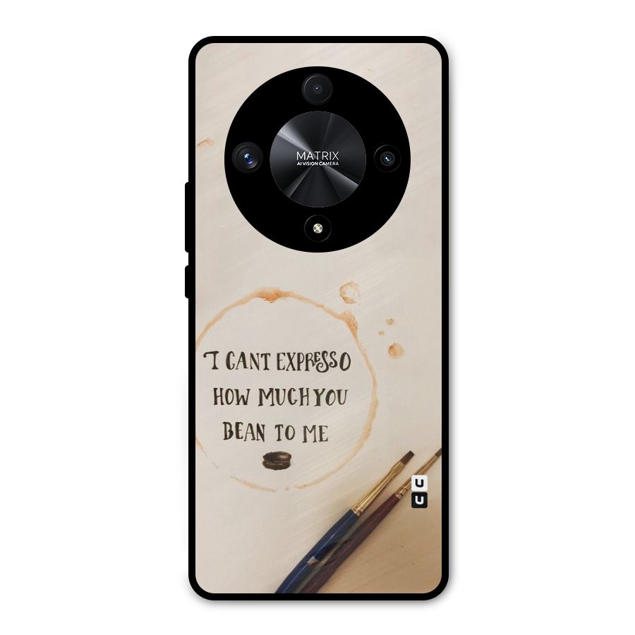 Espresso Bean Metal Back Case for Honor X9b