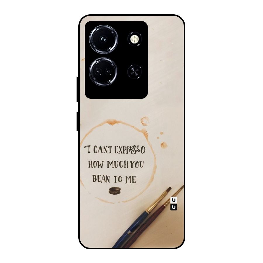 Espresso Bean Metal Back Case for Infinix Note 30 5G