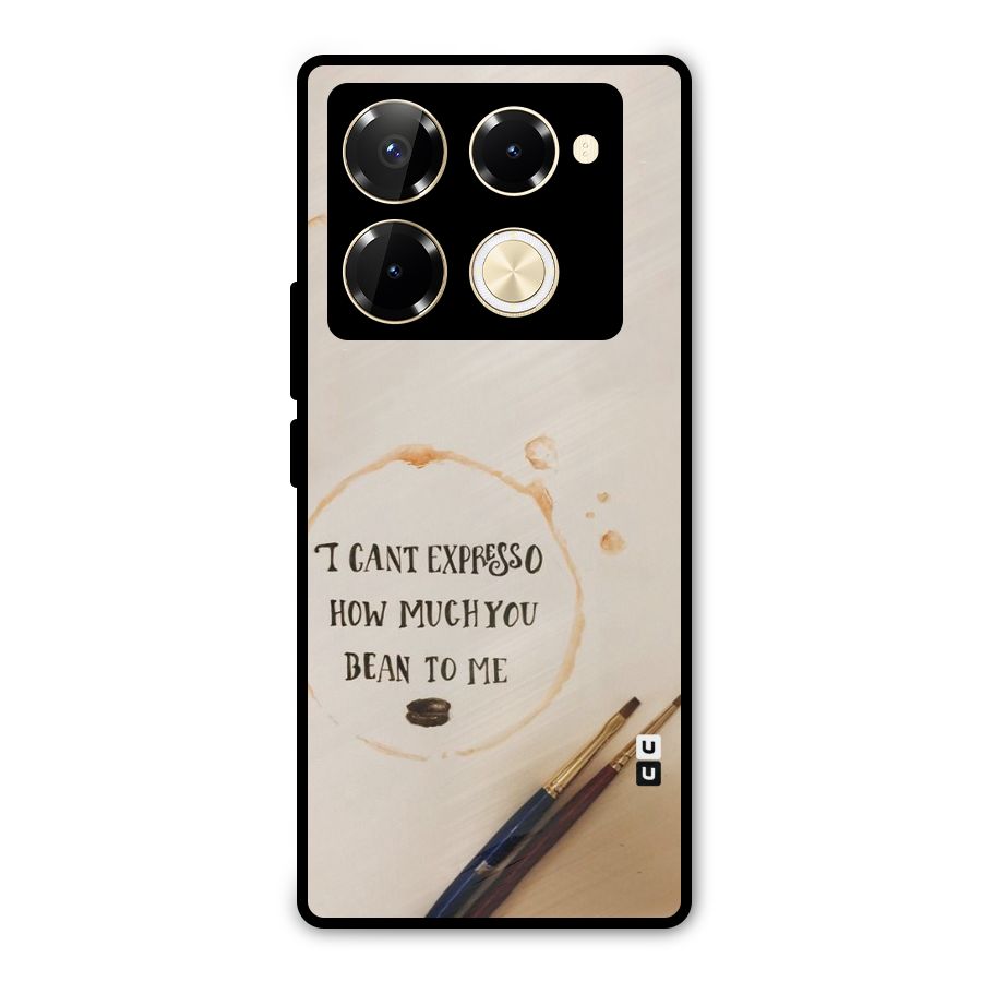 Espresso Bean Metal Back Case for Infinix Note 40 Pro