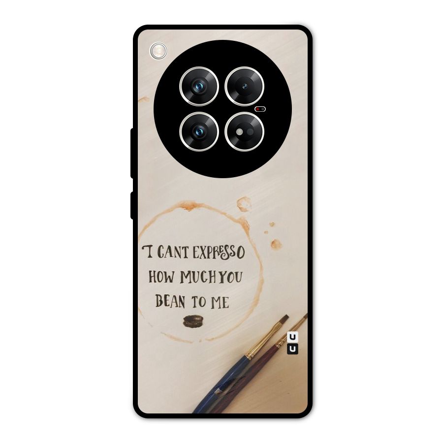 Espresso Bean Metal Back Case for Infinix Zero 40 5G