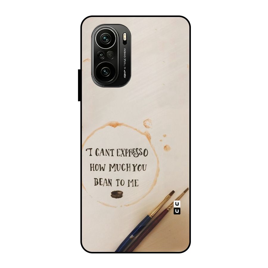 Espresso Bean Metal Back Case for Mi 11X Pro