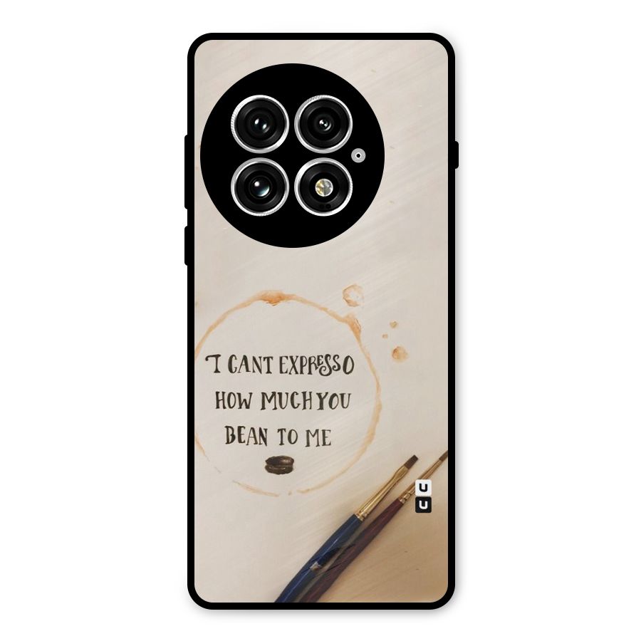 Espresso Bean Metal Back Case for OnePlus 13