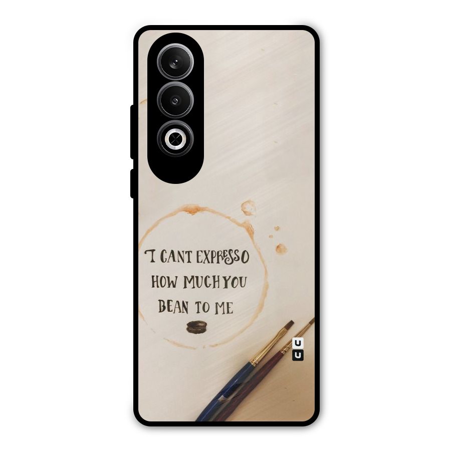 Espresso Bean Metal Back Case for OnePlus Nord CE4