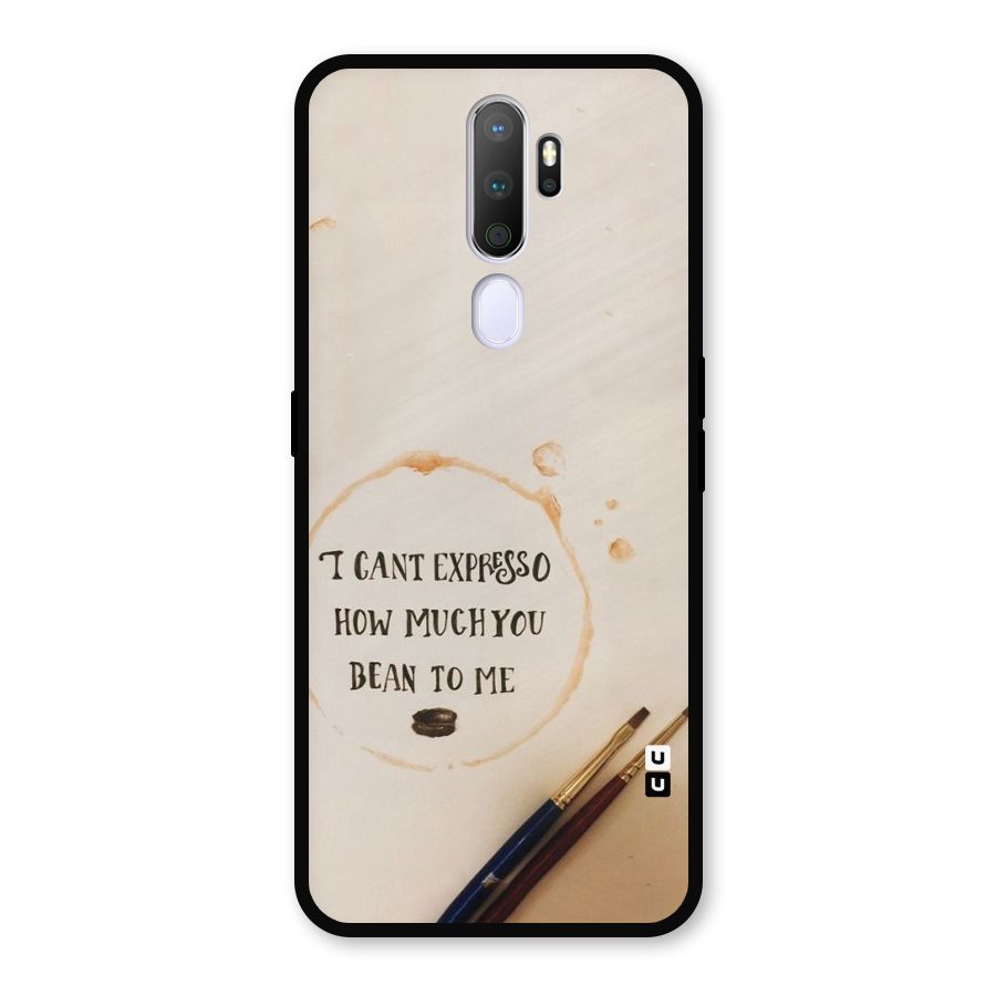 Espresso Bean Metal Back Case for Oppo A5 (2020)