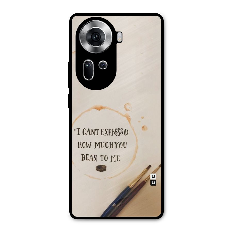 Espresso Bean Metal Back Case for Oppo Reno11 5G