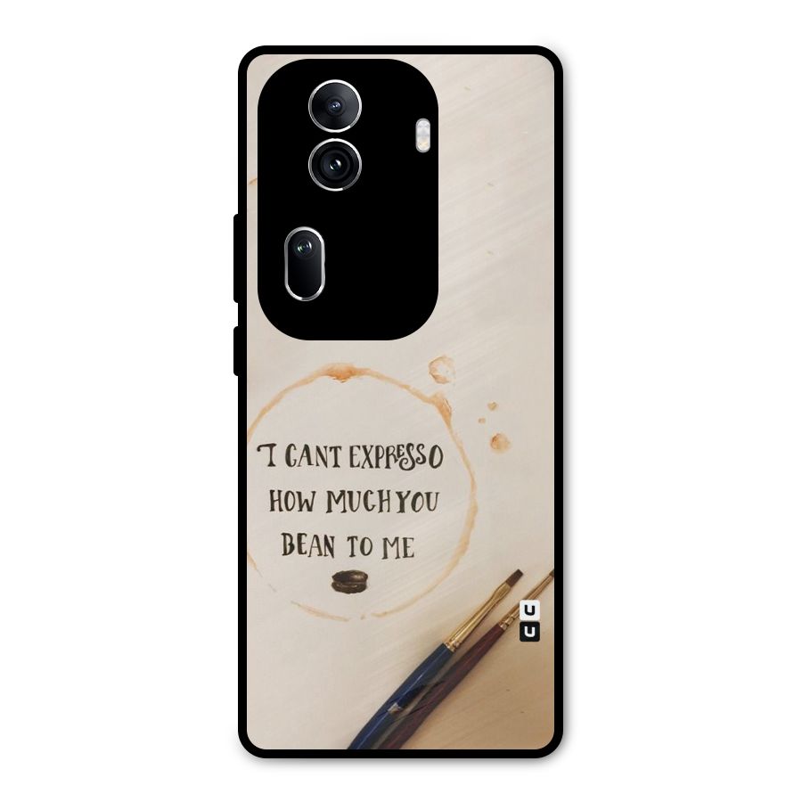 Espresso Bean Metal Back Case for Oppo Reno11 Pro 5G