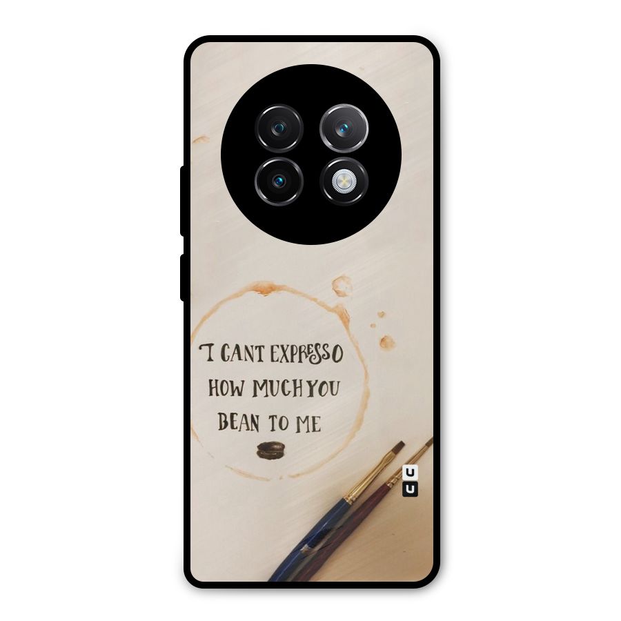 Espresso Bean Metal Back Case for Realme 13 Plus