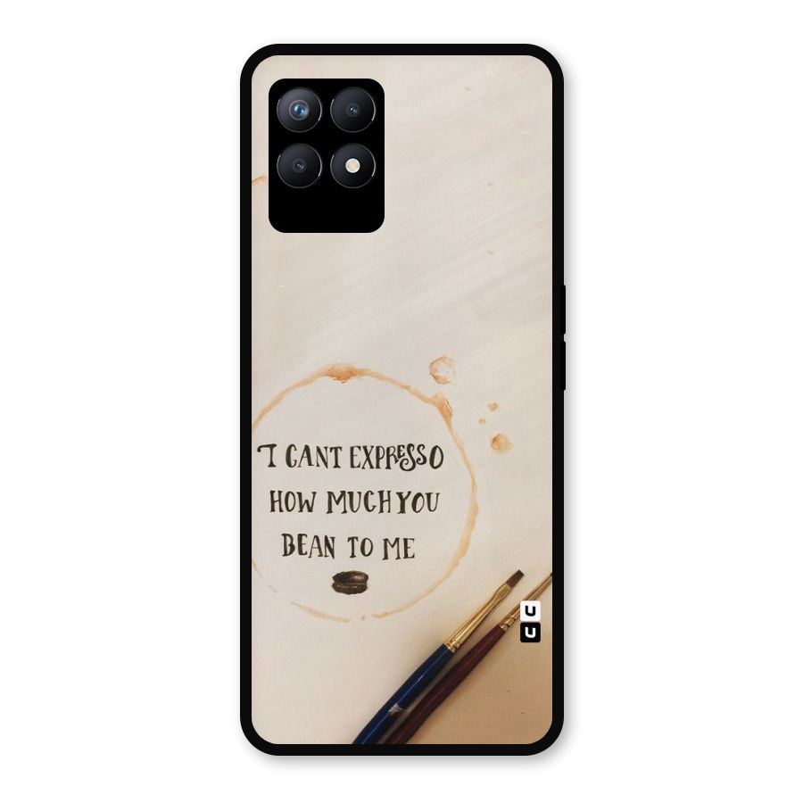 Espresso Bean Metal Back Case for Realme Narzo 50