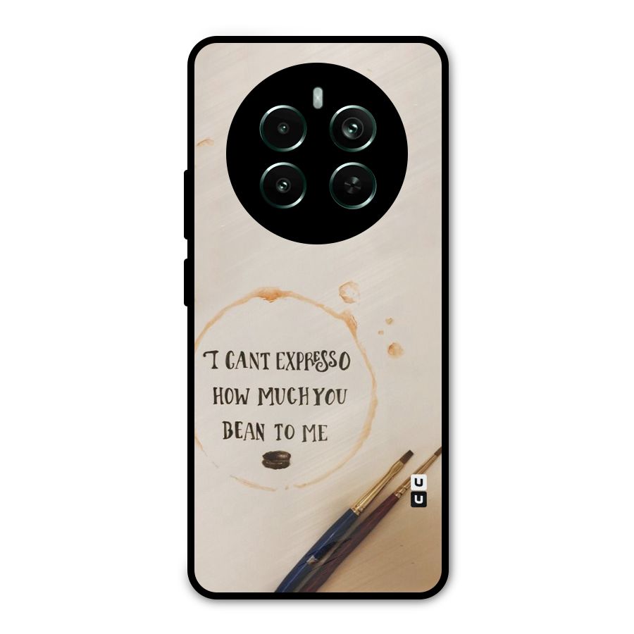 Espresso Bean Metal Back Case for Realme Narzo 70 Pro