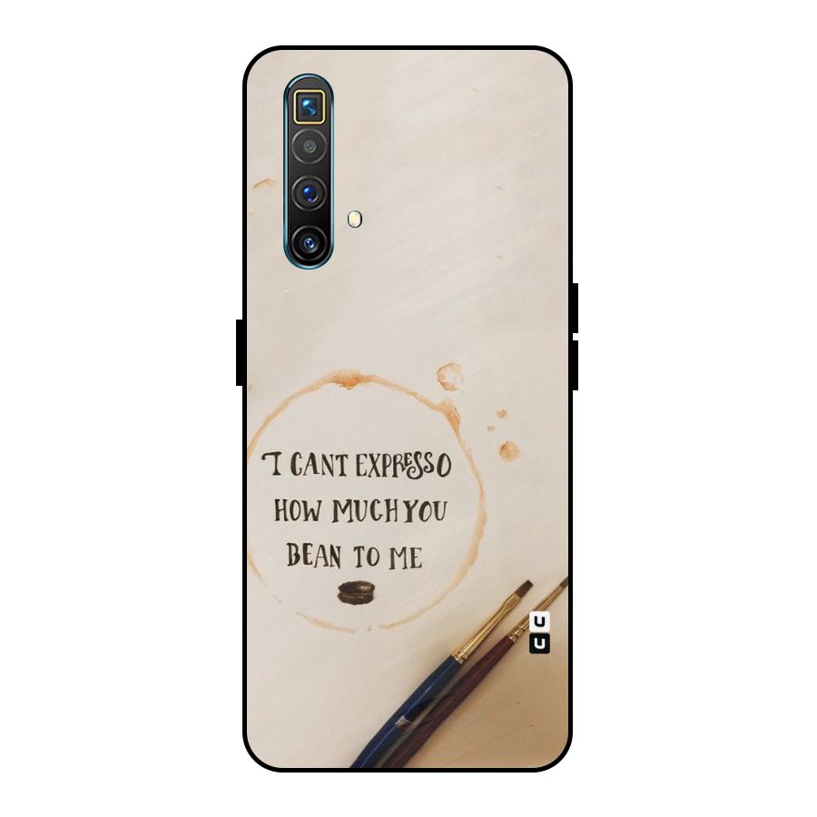Espresso Bean Metal Back Case for Realme X3