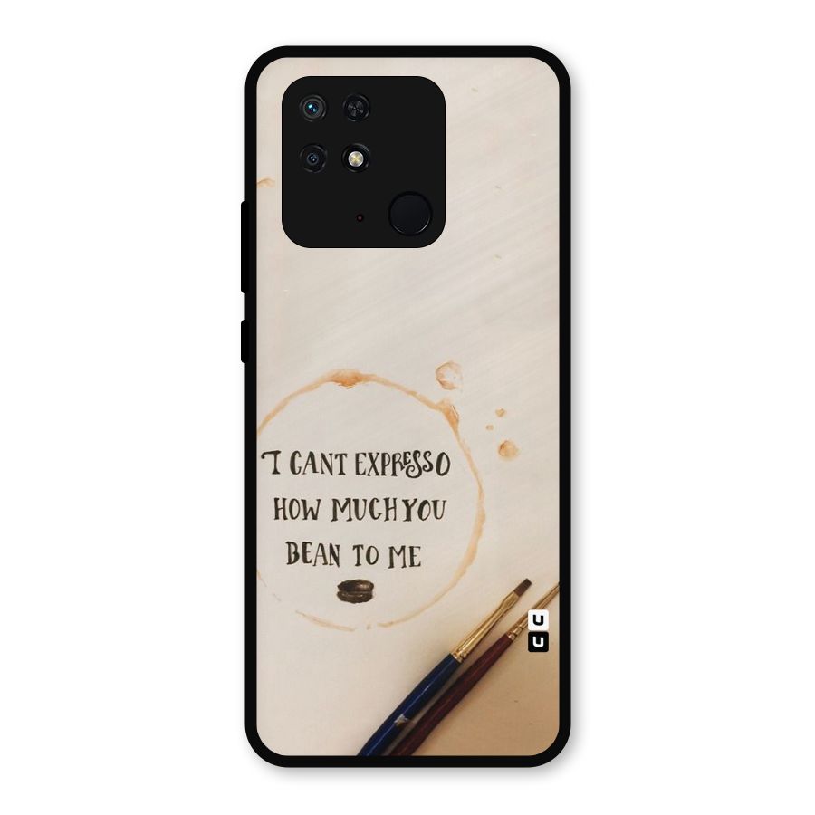 Espresso Bean Metal Back Case for Redmi 10
