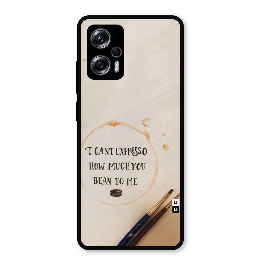 Espresso Bean Metal Back Case for Redmi K50i