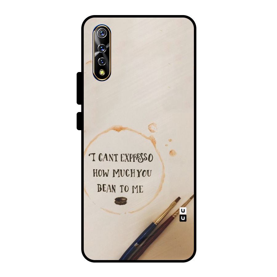 Espresso Bean Metal Back Case for Vivo S1
