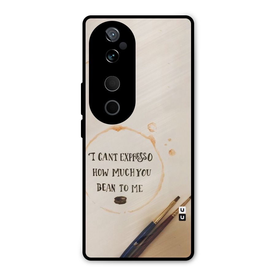 Espresso Bean Metal Back Case for Vivo T3 Ultra