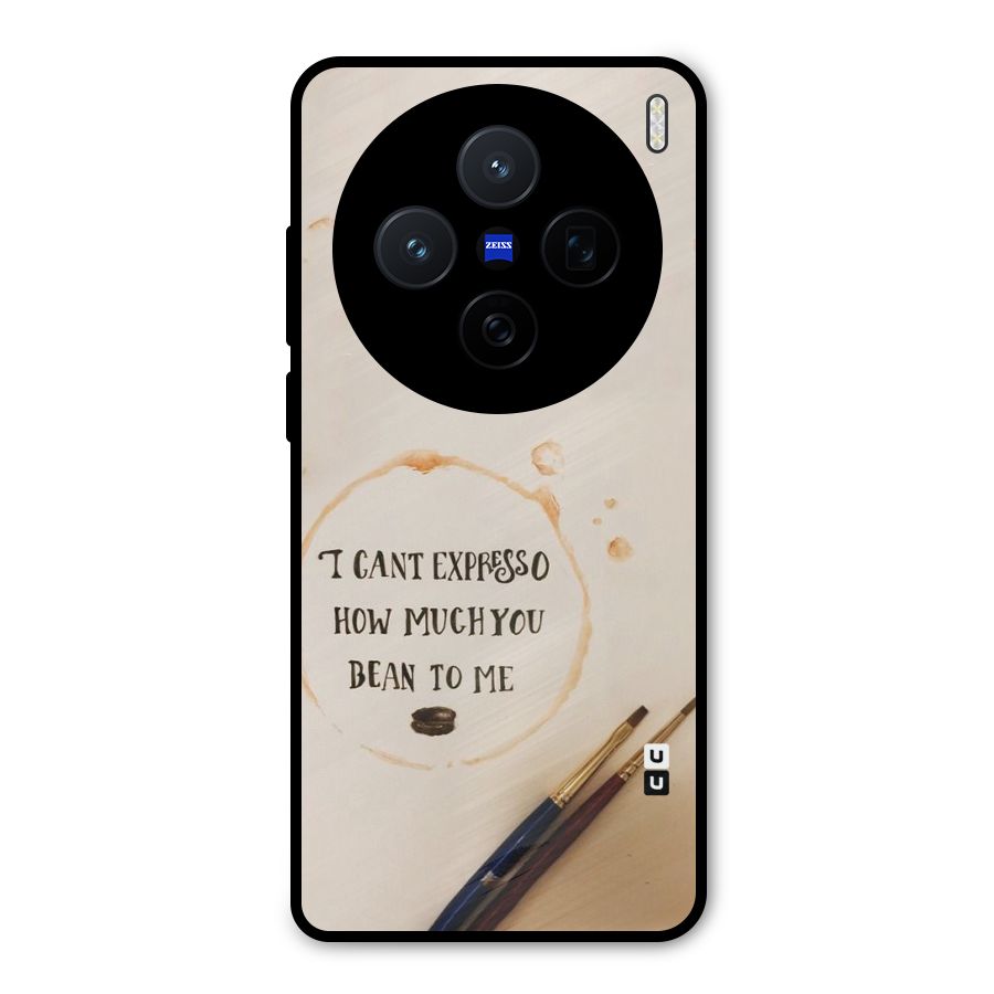 Espresso Bean Metal Back Case for Vivo X200