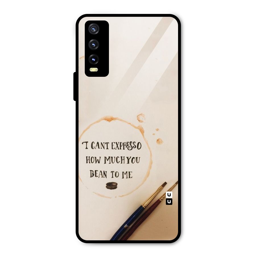 Espresso Bean Metal Back Case for Vivo Y20 2021