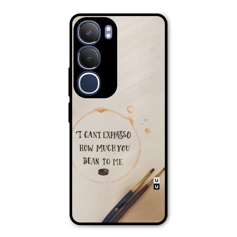 Espresso Bean Metal Back Case for Vivo Y29