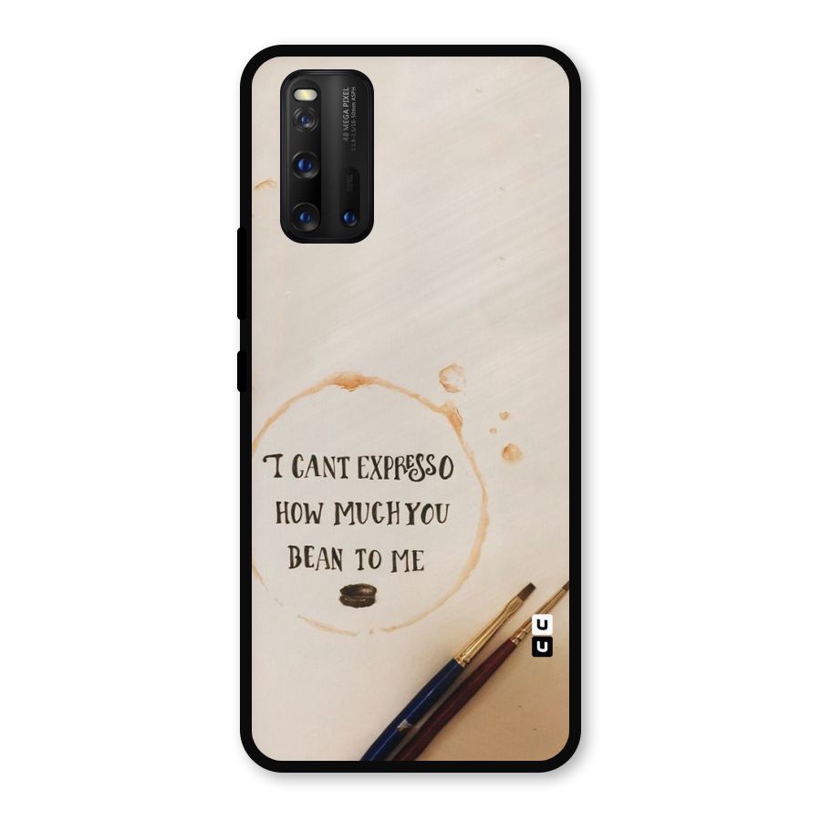 Espresso Bean Metal Back Case for iQOO 3