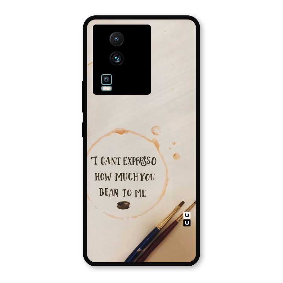 Espresso Bean Metal Back Case for iQOO Neo 7 Pro