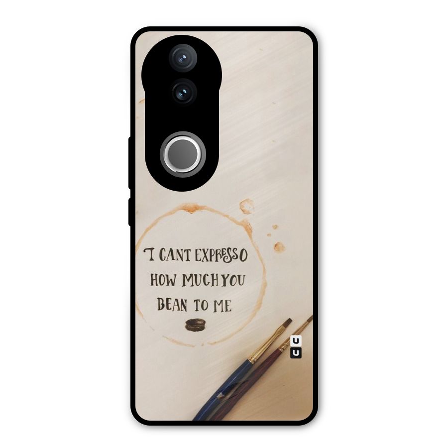 Espresso Bean Metal Back Case for iQOO Z10R