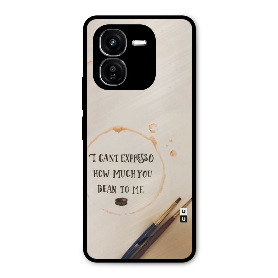 Espresso Bean Metal Back Case for iQOO Z9x