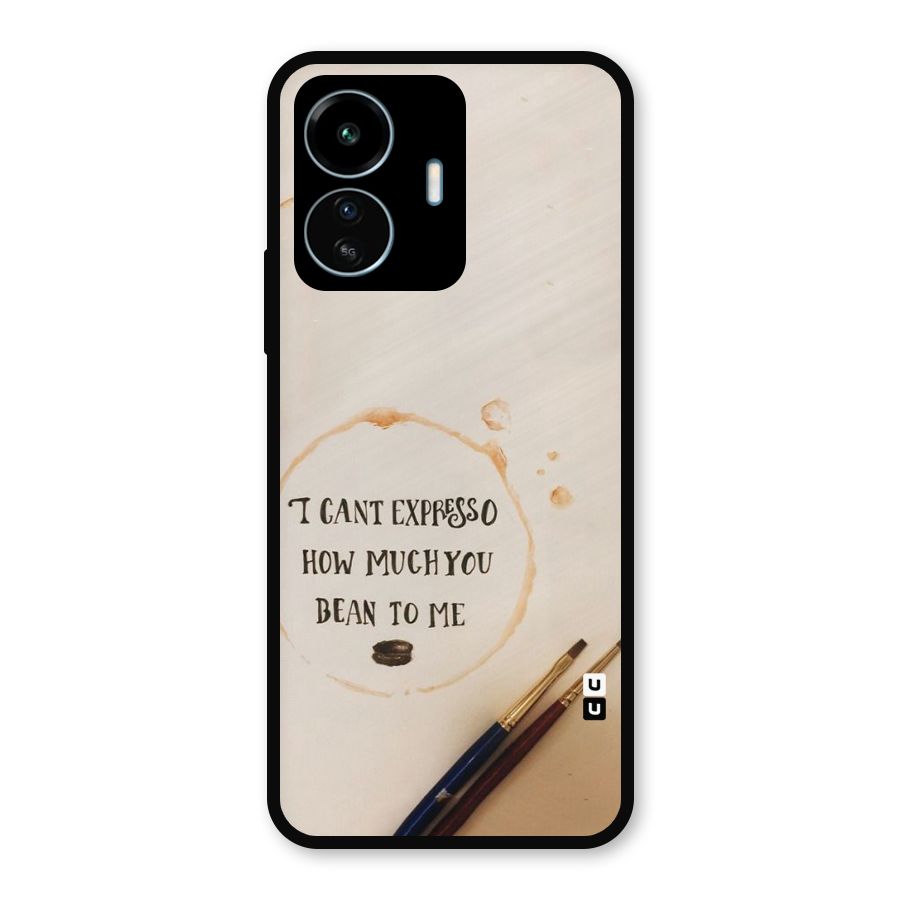 Espresso Bean Metal Back Case for vivo iQOO Z6 Lite 5G