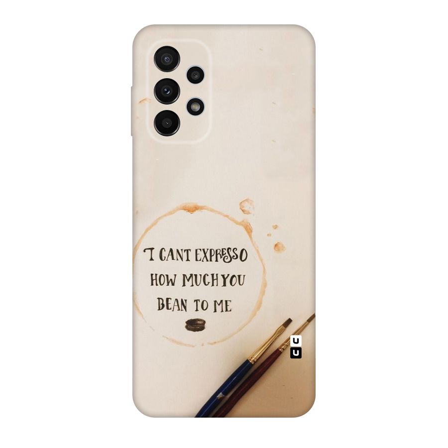 Espresso Bean Original Polycarbonate Back Case for Galaxy A23