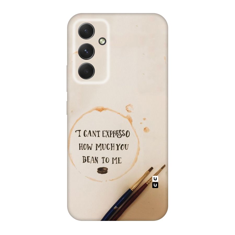 Espresso Bean Original Polycarbonate Back Case for Galaxy A54