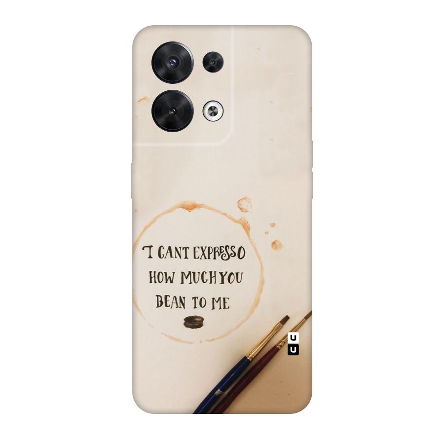 Espresso Bean Original Polycarbonate Back Case for Oppo Reno8 5G