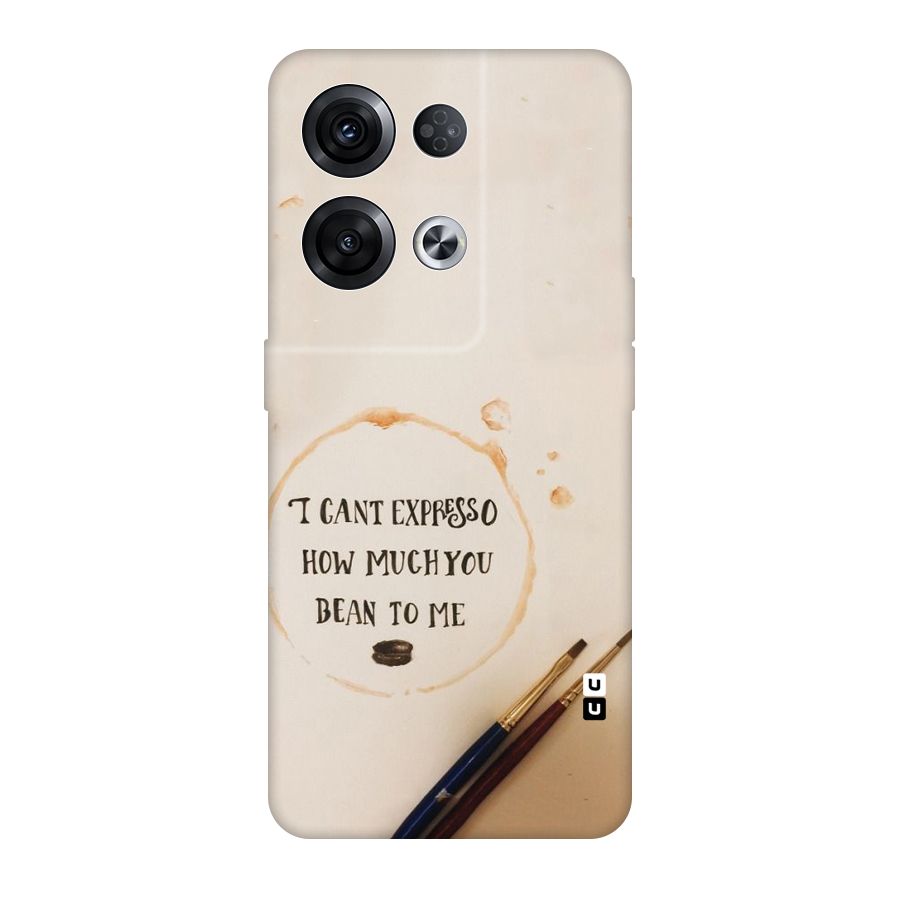 Espresso Bean Original Polycarbonate Back Case for Oppo Reno8 Pro 5G