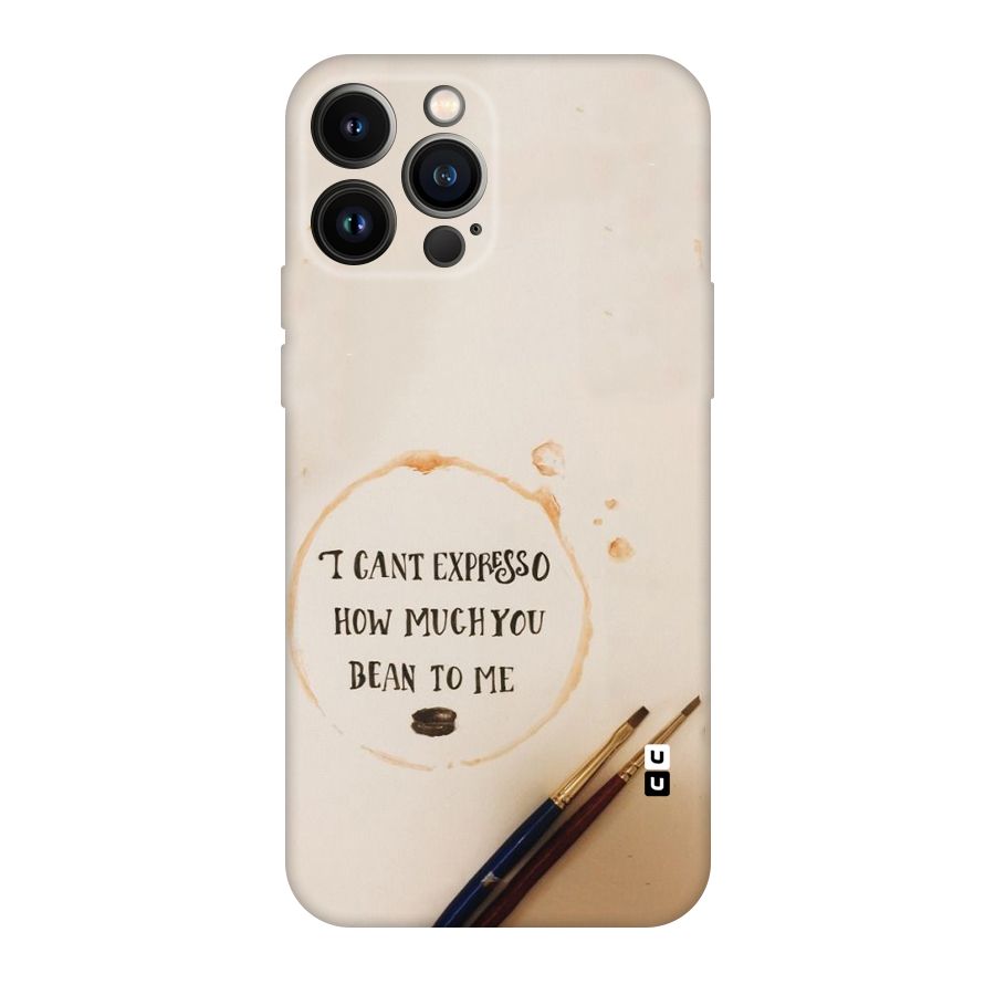 Espresso Bean Original Polycarbonate Back Case for iPhone 13 Pro Max
