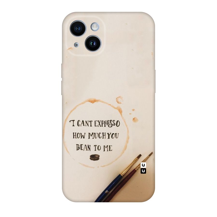 Espresso Bean Original Polycarbonate Back Case for iPhone 14