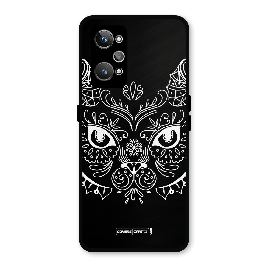 Ethnic Cat Design Metal Back Case for Realme GT Neo 3T