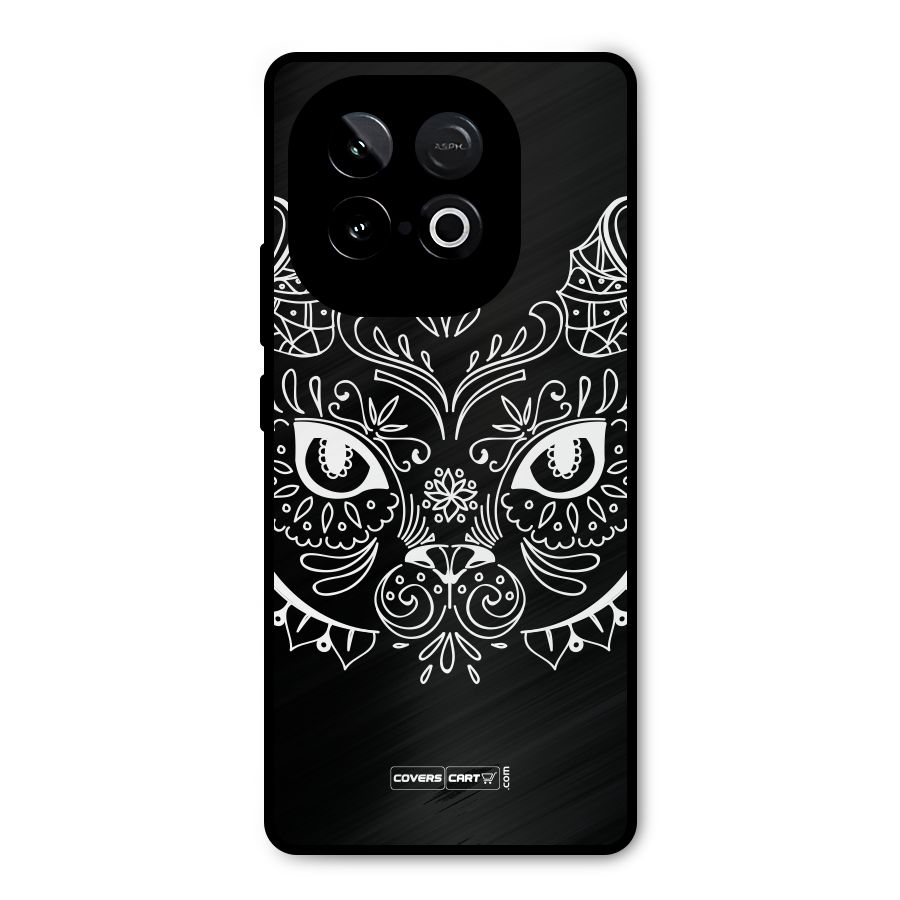 Ethnic Cat Design Metal Back Case for iQOO Neo 10
