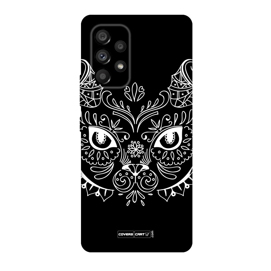 Ethnic Cat Design Original Polycarbonate Back Case for Galaxy A53 5G