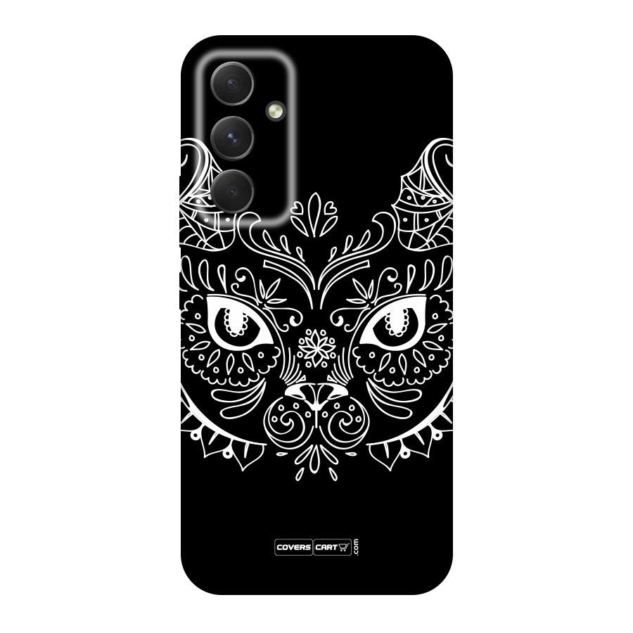 Ethnic Cat Design Original Polycarbonate Back Case for Galaxy A54