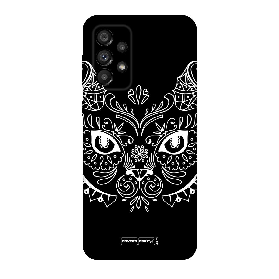 Ethnic Cat Design Original Polycarbonate Back Case for Galaxy A73 5G