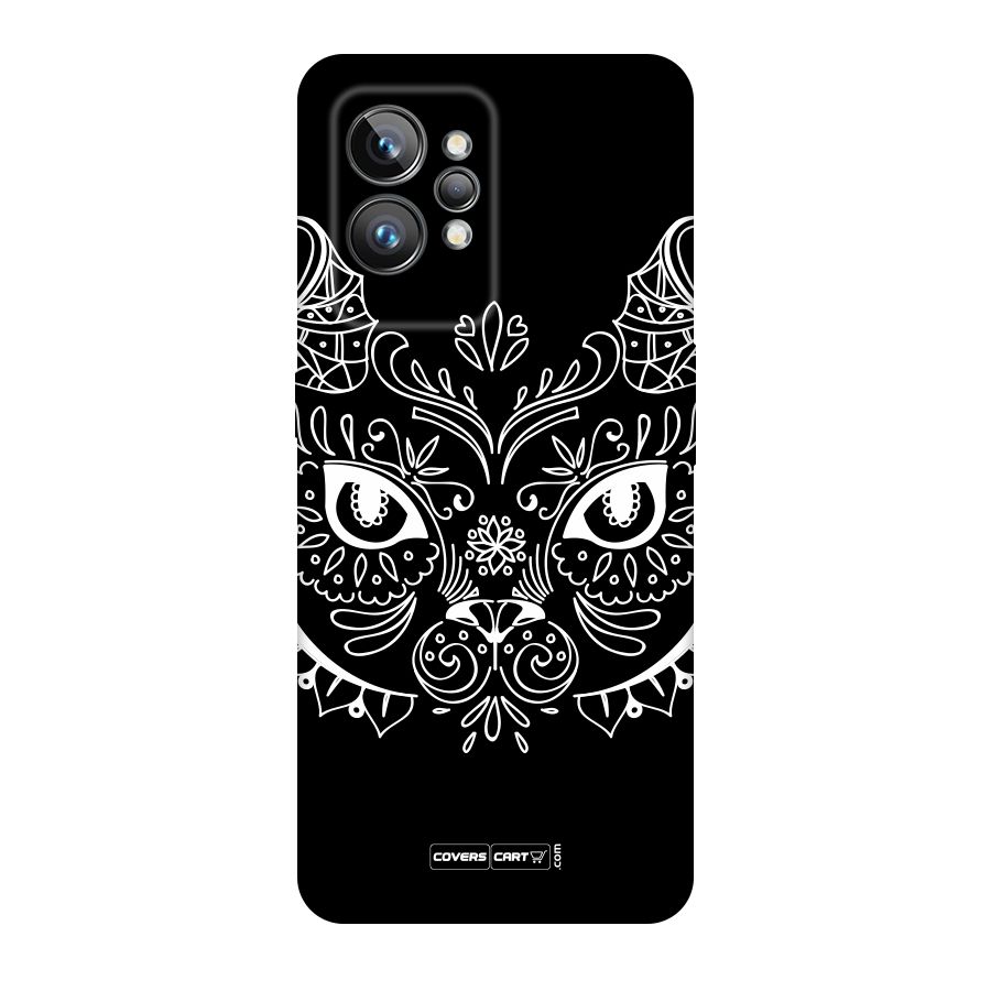 Ethnic Cat Design Original Polycarbonate Back Case for Realme GT2 Pro
