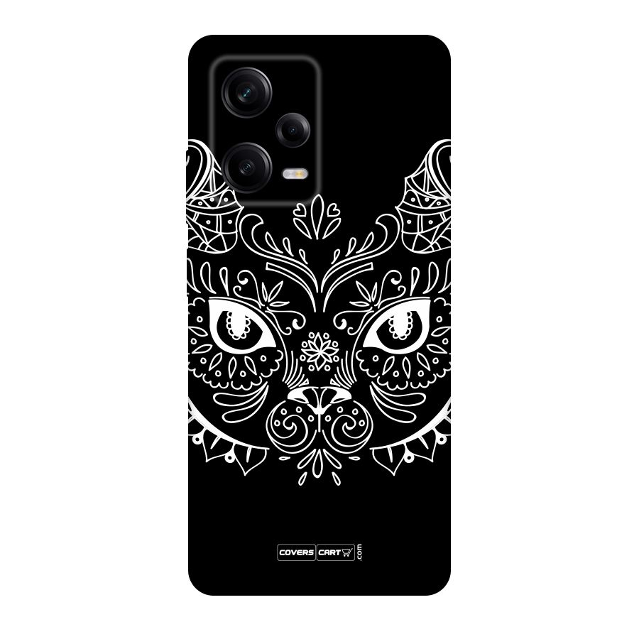 Ethnic Cat Design Original Polycarbonate Back Case for Redmi Note 12 Pro